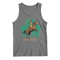 How Lucky Are We Tank Top Cowboy Western Irish St Patrick's Day