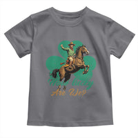 How Lucky Are We Toddler T Shirt Cowboy Western Irish St Patrick's Day