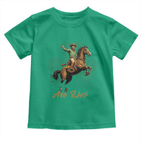 How Lucky Are We Toddler T Shirt Cowboy Western Irish St Patrick's Day