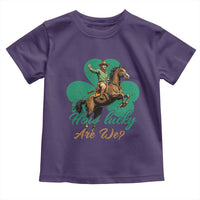 How Lucky Are We Toddler T Shirt Cowboy Western Irish St Patrick's Day