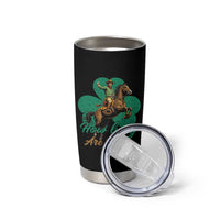 How Lucky Are We Tumbler Cup Cowboy Western Irish St Patrick's Day