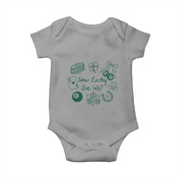 How Lucky Are We Baby Onesie Irish Shamrock Horseshoe St Patricks Day