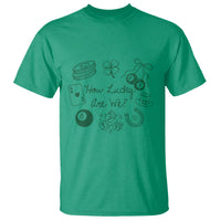 How Lucky Are We T Shirt Irish Shamrock Horseshoe St Patricks Day