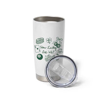 How Lucky Are We Tumbler Cup Irish Shamrock Horseshoe St Patricks Day
