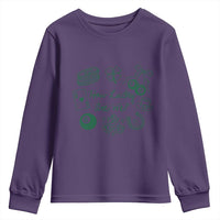 How Lucky Are We Youth Sweatshirt Irish Shamrock Horseshoe St Patricks Day