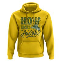 How Lucky Are We Hoodie Cowboy Western St Patrick's Day
