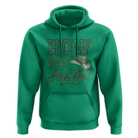 How Lucky Are We Hoodie Cowboy Western St Patrick's Day