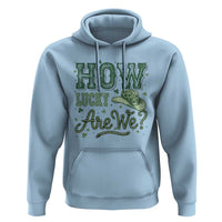 How Lucky Are We Hoodie Cowboy Western St Patrick's Day