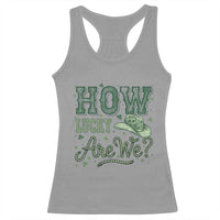 How Lucky Are We Racerback Tank Top Cowboy Western St Patrick's Day