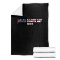Cesar Chavez Throw Blanket Hispanic Heritage Month Mexican Immigrant