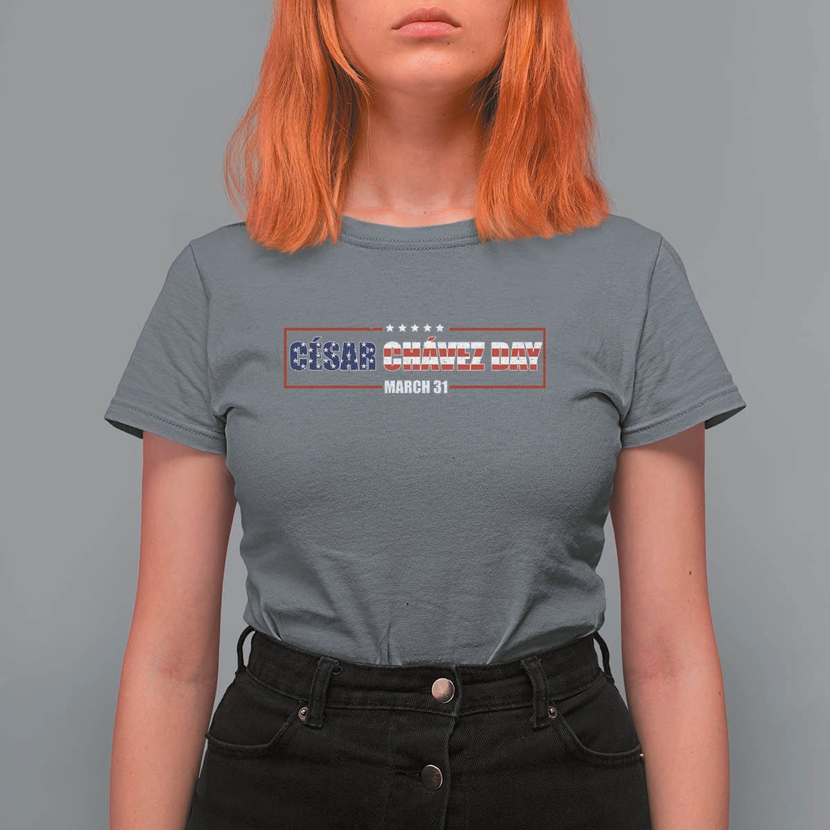 Cesar Chavez T Shirt For Women Hispanic Heritage Month Mexican Immigrant