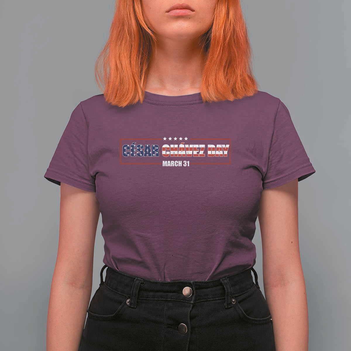 Cesar Chavez T Shirt For Women Hispanic Heritage Month Mexican Immigrant
