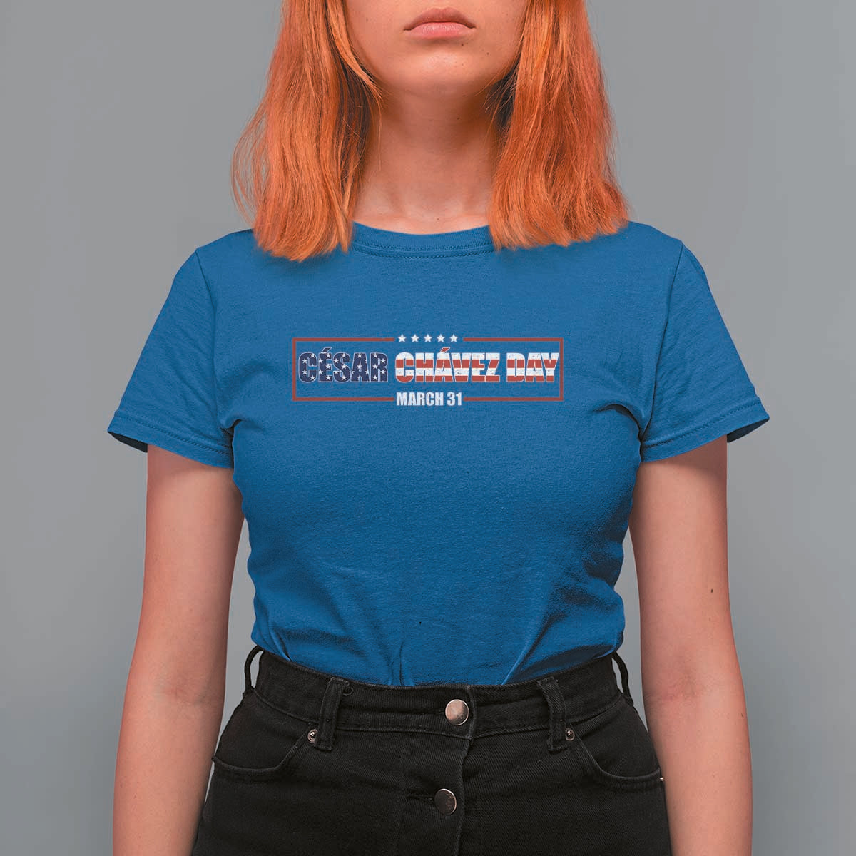 Cesar Chavez T Shirt For Women Hispanic Heritage Month Mexican Immigrant