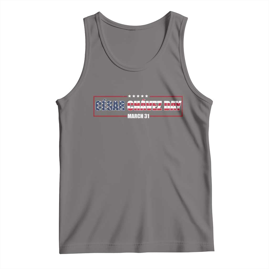 Cesar Chavez Tank Top Hispanic Heritage Month Mexican Immigrant
