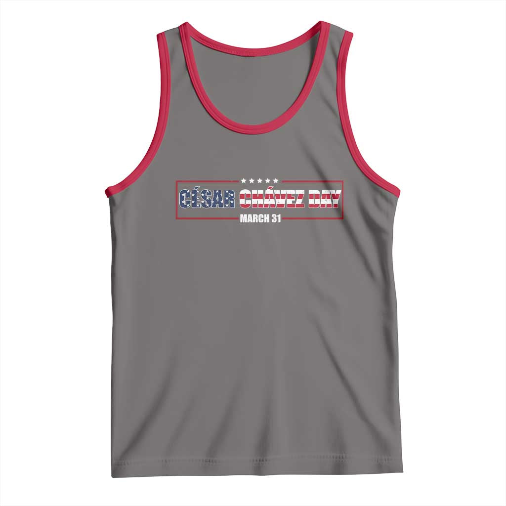 Cesar Chavez Tank Top Hispanic Heritage Month Mexican Immigrant