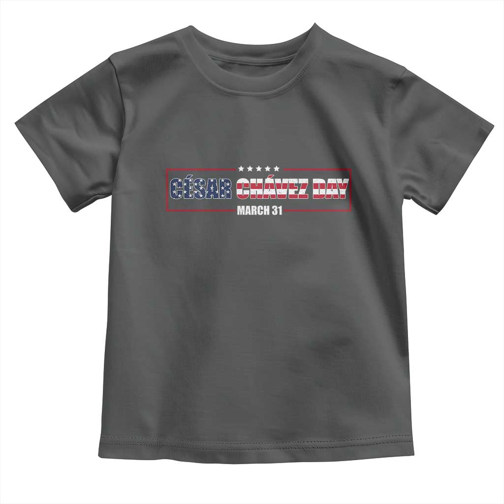 Cesar Chavez Toddler T Shirt Hispanic Heritage Month Mexican Immigrant