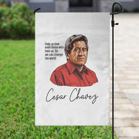 Cesar Chavez Quote Garden Flag 31 March Celebration Day
