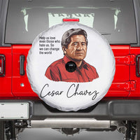 Cesar Chavez Quote Spare Tire Cover 31 March Celebration Day