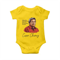 Cesar Chavez Quote Baby Onesie 31 March Celebration Day