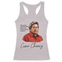 Cesar Chavez Quote Racerback Tank Top 31 March Celebration Day
