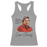 Cesar Chavez Quote Racerback Tank Top 31 March Celebration Day
