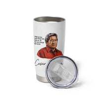 Cesar Chavez Quote Tumbler Cup 31 March Celebration Day