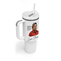 Cesar Chavez Quote Tumbler With Handle 31 March Celebration Day