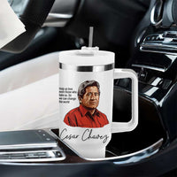 Cesar Chavez Quote Tumbler With Handle 31 March Celebration Day