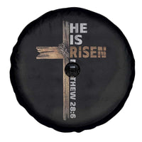 He is Risen Christian Spare Tire Cover Easter Cross Jesus Christian