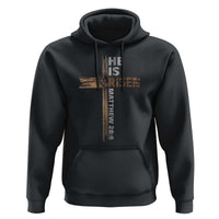 He is Risen Christian Hoodie Easter Cross Jesus Christian