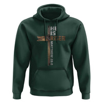 He is Risen Christian Hoodie Easter Cross Jesus Christian