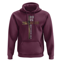 He is Risen Christian Hoodie Easter Cross Jesus Christian