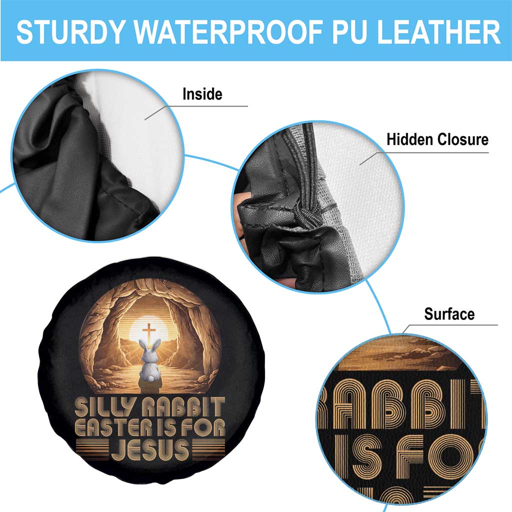Silly Rabbit Easter Is For Jesus Spare Tire Cover Christian Jesus Easter