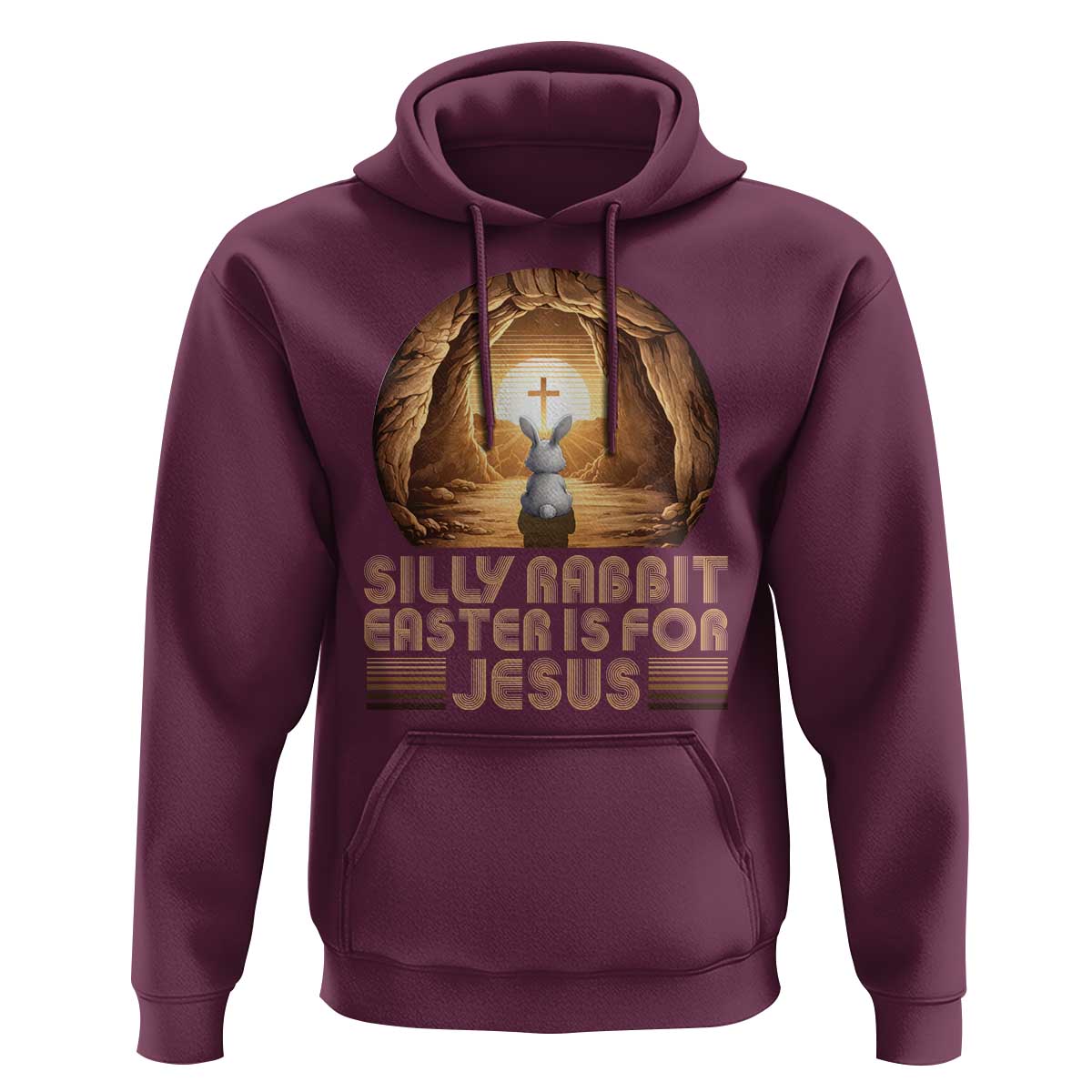 Silly Rabbit Easter Is For Jesus Hoodie Christian Jesus Easter