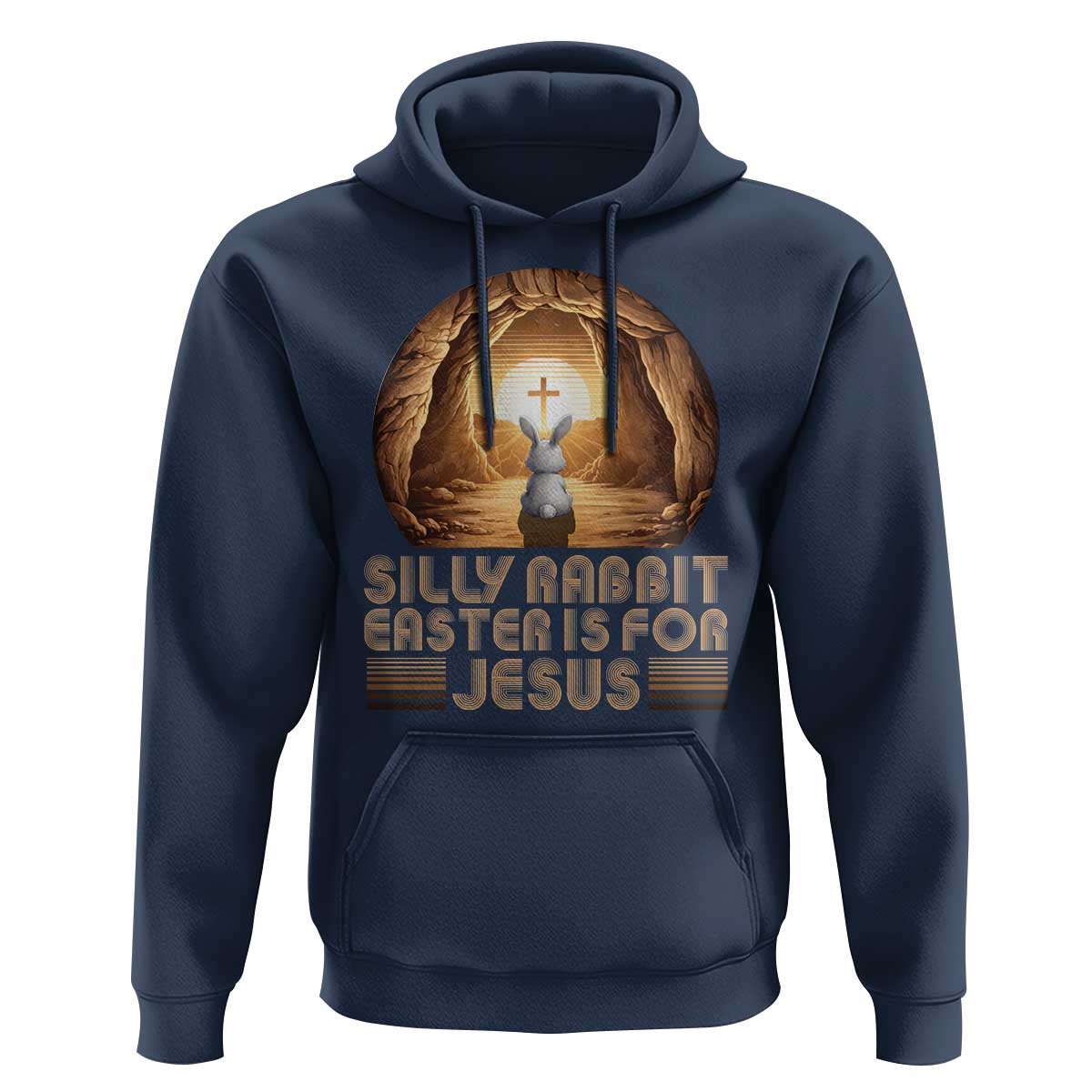 Silly Rabbit Easter Is For Jesus Hoodie Christian Jesus Easter