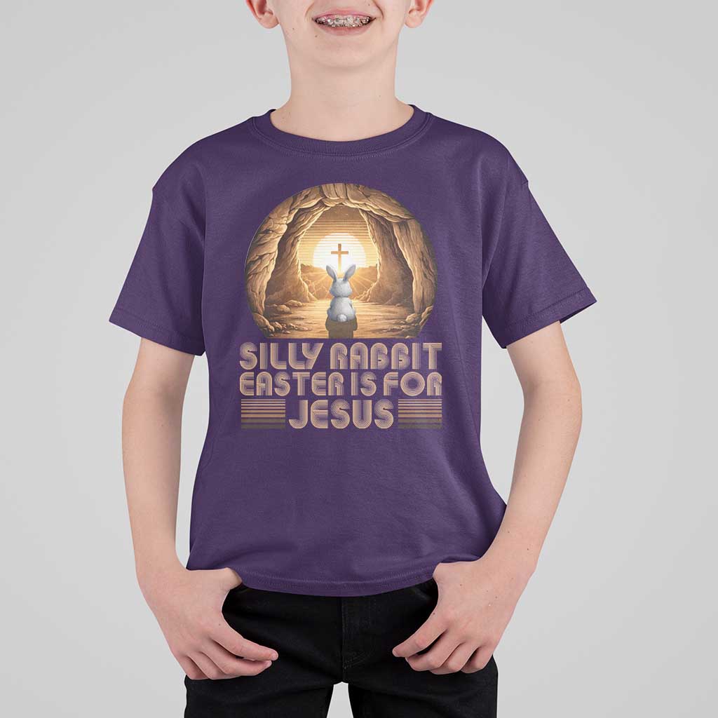 Silly Rabbit Easter Is For Jesus T Shirt For Kid Christian Jesus Easter