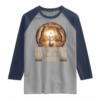Silly Rabbit Easter Is For Jesus Raglan Shirt Christian Jesus Easter