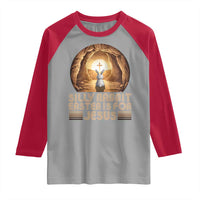 Silly Rabbit Easter Is For Jesus Raglan Shirt Christian Jesus Easter