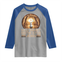 Silly Rabbit Easter Is For Jesus Raglan Shirt Christian Jesus Easter