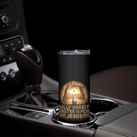 Silly Rabbit Easter Is For Jesus Skinny Tumbler Christian Jesus Easter