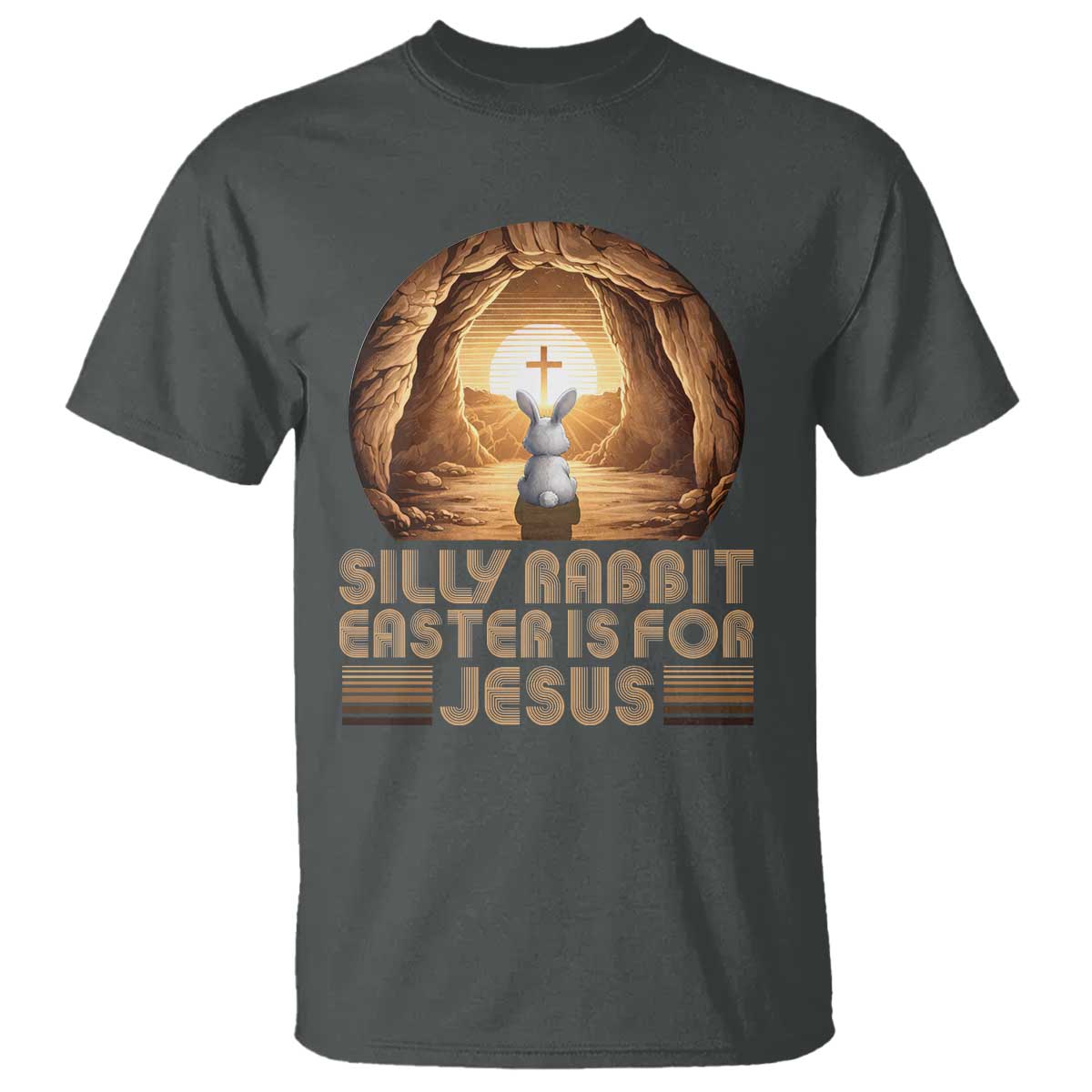 Silly Rabbit Easter Is For Jesus T Shirt Christian Jesus Easter