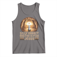 Silly Rabbit Easter Is For Jesus Tank Top Christian Jesus Easter