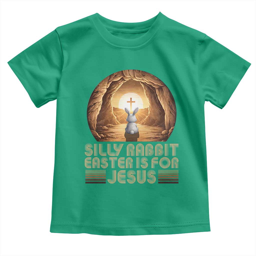 Silly Rabbit Easter Is For Jesus Toddler T Shirt Christian Jesus Easter