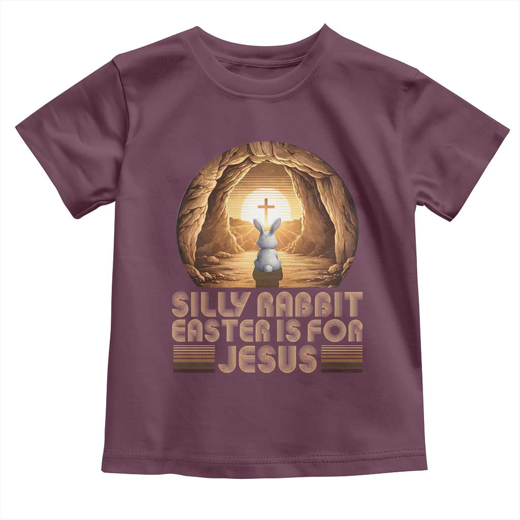 Silly Rabbit Easter Is For Jesus Toddler T Shirt Christian Jesus Easter