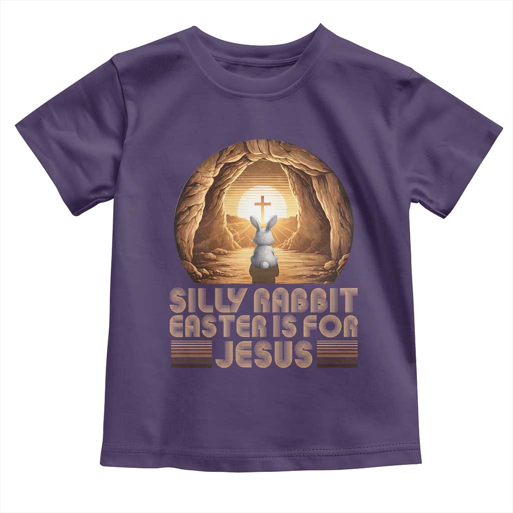 Silly Rabbit Easter Is For Jesus Toddler T Shirt Christian Jesus Easter