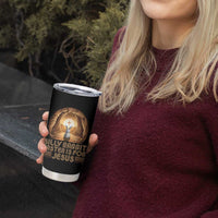 Silly Rabbit Easter Is For Jesus Tumbler Cup Christian Jesus Easter