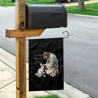 Silly Rabbit Easter Is For Jesus Garden Flag Christian Easter Religious