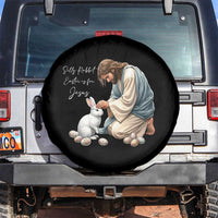 Silly Rabbit Easter Is For Jesus Spare Tire Cover Christian Easter Religious