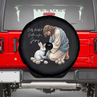 Silly Rabbit Easter Is For Jesus Spare Tire Cover Christian Easter Religious