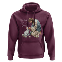Silly Rabbit Easter Is For Jesus Hoodie Christian Easter Religious